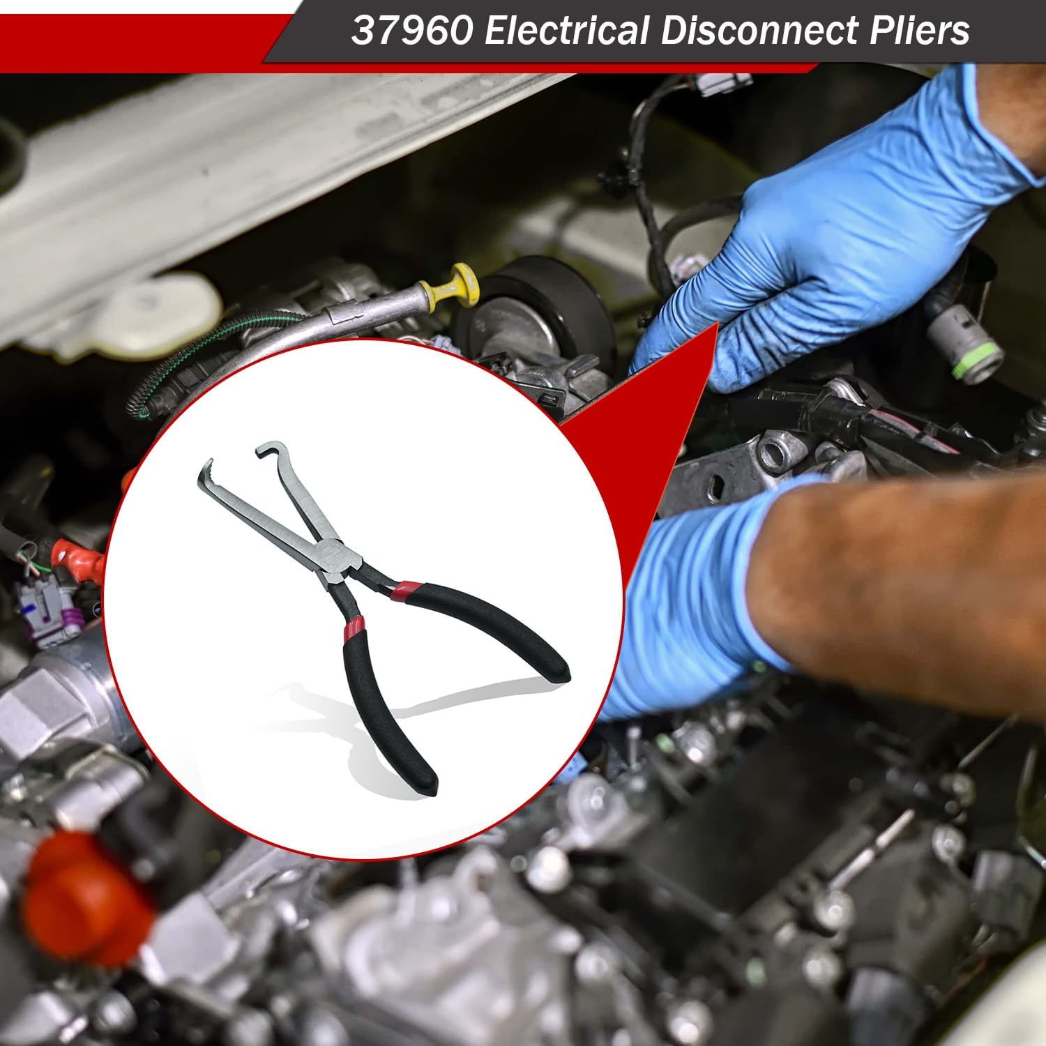 

37960 Electrical Disconnect Pliers,Automotive Electrical Connector Disconnect Pliers