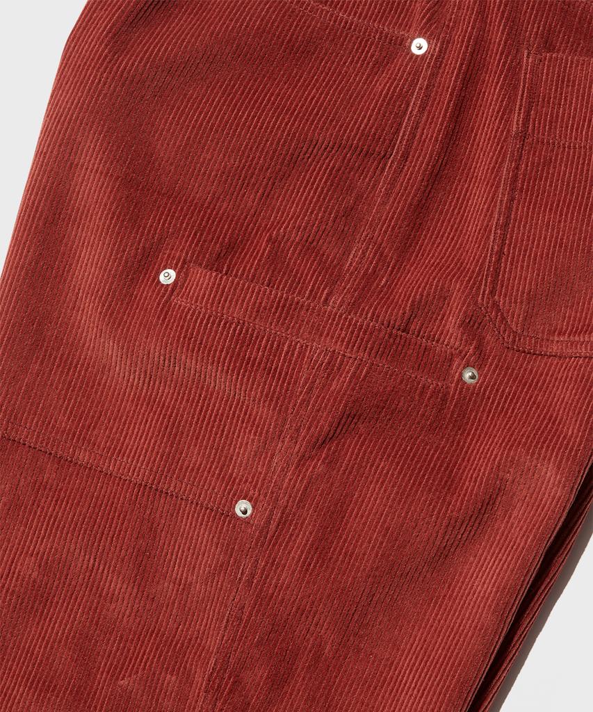 WMC Corduroy Rivet Work Pants_Brick