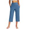 2025 Women's High-Waist Wide Leg Yoga Pants with Pockets and Tummy Control.