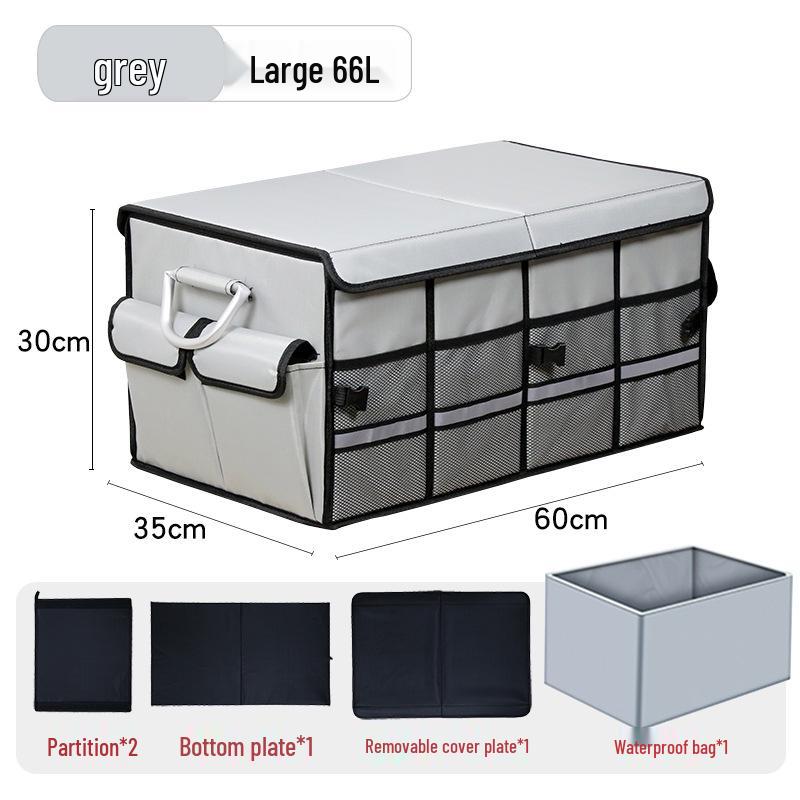 Foldable Car Trunk Organizer Box for Outdoor Use