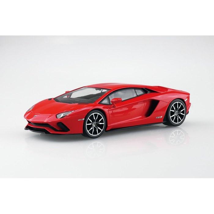 Aoshima 1/32 Snap Kit Lamborghini Aventador S (Pearl Red)