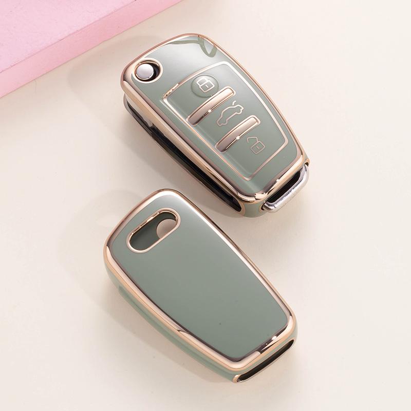 New TPU Car Key Case For Chery ARRIZO7 E3 E5 A3 A5 Tiggo 2 3 5 3X Fulwin2 Eastar 3 Buttons Keyless Protect Cover Accessories