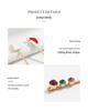 Kenjie Christmas Enamel Hair Clip Set for Women - Festive Holiday Headwear