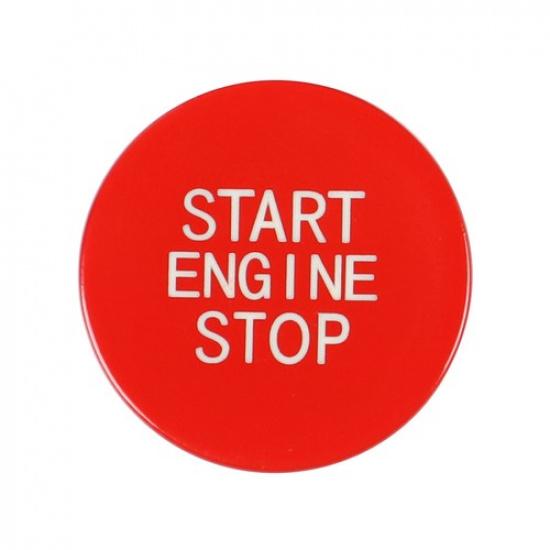 Red Car Engine Start Stop Button Switch Cover Trim For BMW 3 8 X Series