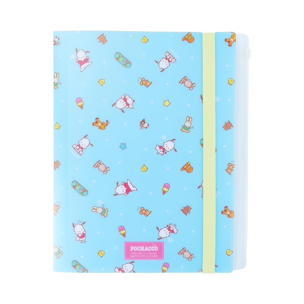 Stationery Sanrio Character Clear File with Retro Sanrio Characters S2140942 Sun-Star Band, Pochacco,