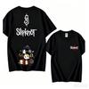 Prepare for Hell Tour Shirt Heavy Metal Cotton Tees Man Rock Band T-shirt Men's Slipknots Double Sided Print Short-sleeve Tops