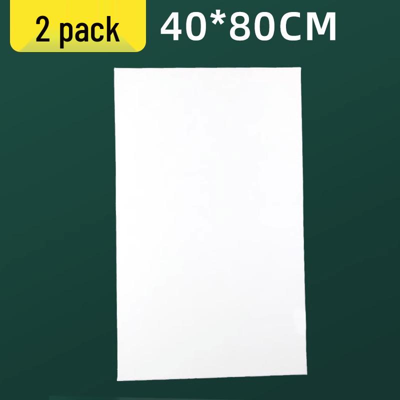 Long Strip Solid Wood Framed Canvas: Rectangle Acrylic Painting On Pure Cotton Linen