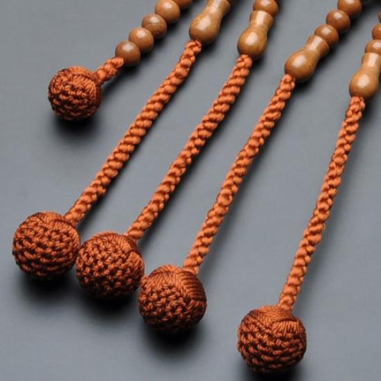 Buddhist Altar Shop Takita Shoten Prayer Beads Nichiren Sect Formal Prayer Beads Seibai Pure Silk Flower Bonten Tassel Kyoto Prayer Full Strand Prayer