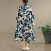 Plus Size Cotton Vintage Floral New In Dresses for Women Casual Loose Long Summer Dress