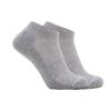 Skechers 3pk Unisex Terry Qtr Crew, Unisex Grey Socks