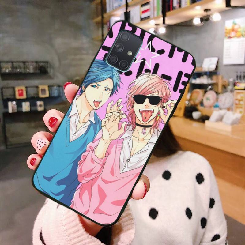 Anime Yarichin suka klub etui na telefon do Samsung Galaxy A21S A01 A11 A31 A81 A10 A20E A30 A40 A50 A70 A80 A71 A51