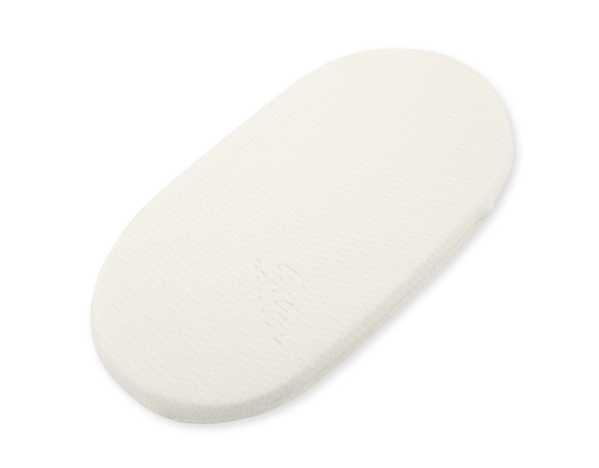 Matras voor wiegje BOHO - ZILVER met zilverionen