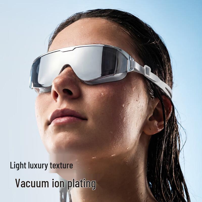 JEEP Anti-Fog HD Wide-Frame Swimming Goggles