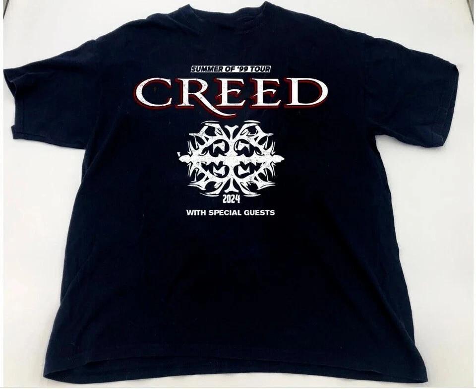 

Rare Creed Band Tour Gift For Fan Cotton Tee All Size S to 5XL T-shirt VC1552 4XL
