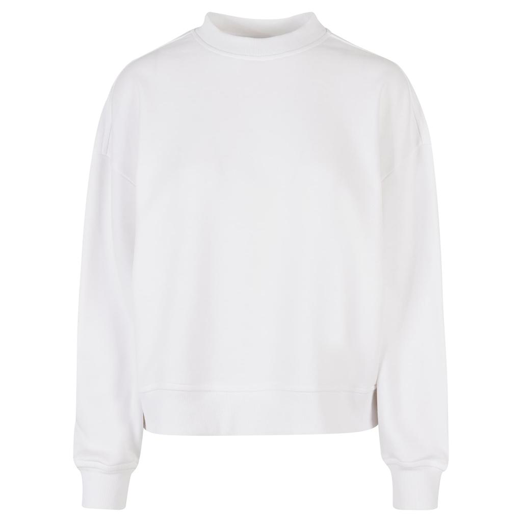 Build Your Brand Womens/Ladies Crew Neck Oversized Sweatshirt