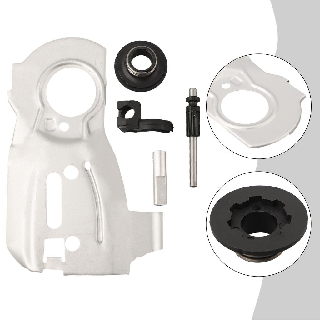 Guide Bar Plate Oil Pump Worm Gear Replacement Improved Functionality for 340 345 For Jonsered 2150 2145 Chainsaw