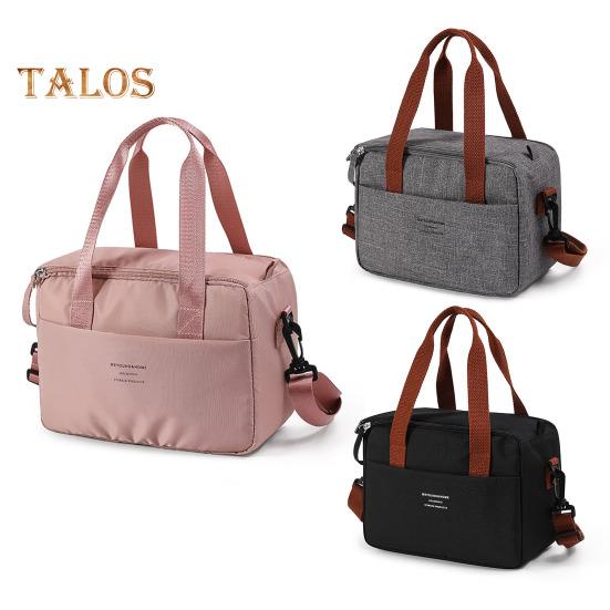Přenosná taška na oběd Ženy Tepelně izolovaná krabička na oběd Tote Bag Chladící kabelka Vodotěsná Bento Pouch Kancelář Jídlo přes rameno