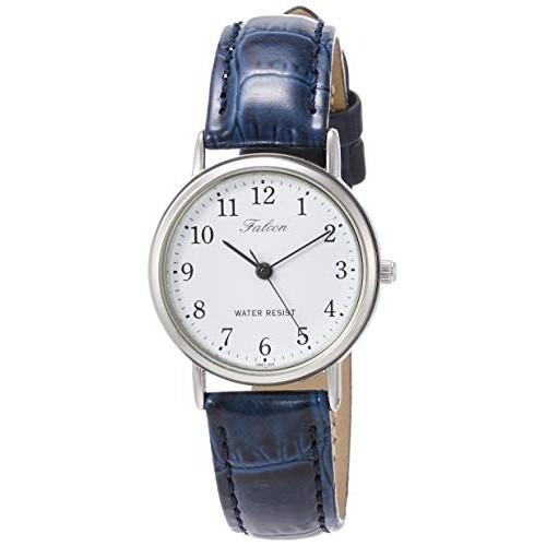 [Citizen Q&Q] Watch Analog Waterproof Leather Strap Q997-324 Women's White x Navy