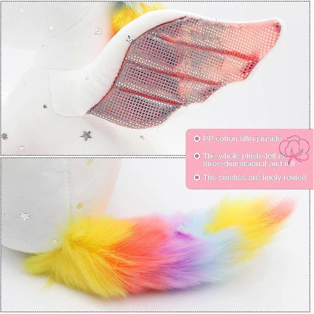 26-27 Children's Rainbow Unicorn Plush Toy
