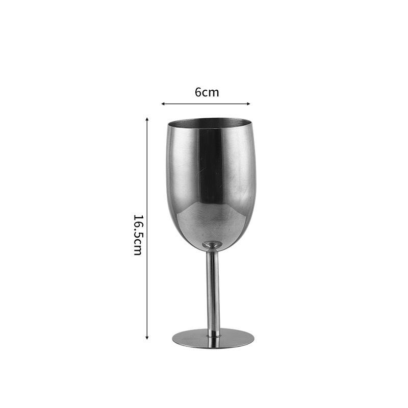 Stainless Steel Champagne Glases Electroplating Agave Cup Liquor Cocktail Goblet Juice Tumbler Party Restaurant Drinkware Cup