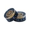4pcs Guitar Volume Knobs Top Hat Knobs Speed Volume Tone Pedal Control Knobs for Electric Guitar Bass 29 Colors