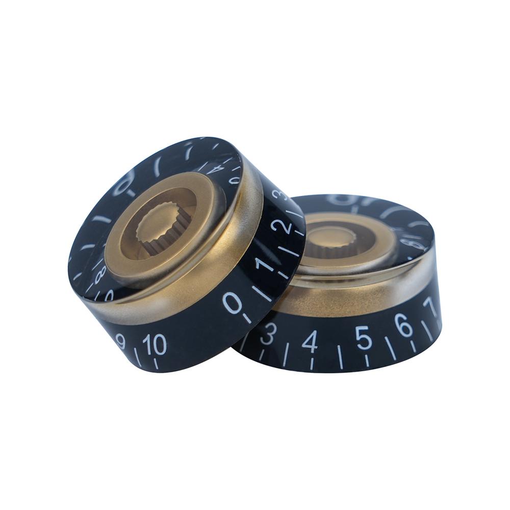 4pcs Guitar Volume Knobs Top Hat Knobs Speed Volume Tone Pedal Control Knobs for Electric Guitar Bass 29 Colors