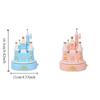 Exquisite Rotating Music Box Romantic Style Birthday Music Box  Desktop Ornament