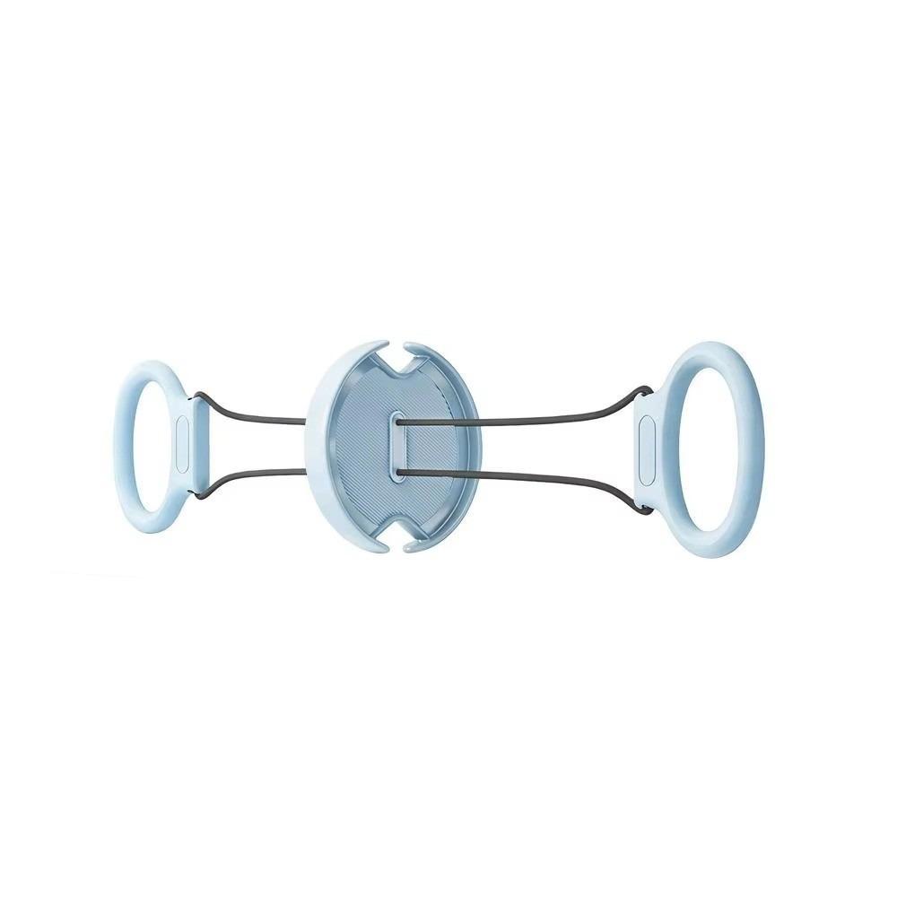 Adjustable Arm Chest Expander Anti-Slip Handle Arm Muscle Training Exerciser Chest Trainer  Men синий