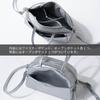 Emel Shoulder Crossbody Boston Made In Silver [Heini] Bag, Women's Bag, Leather, Small, Lightweight, 2way, Adults, Commuting, Japan,