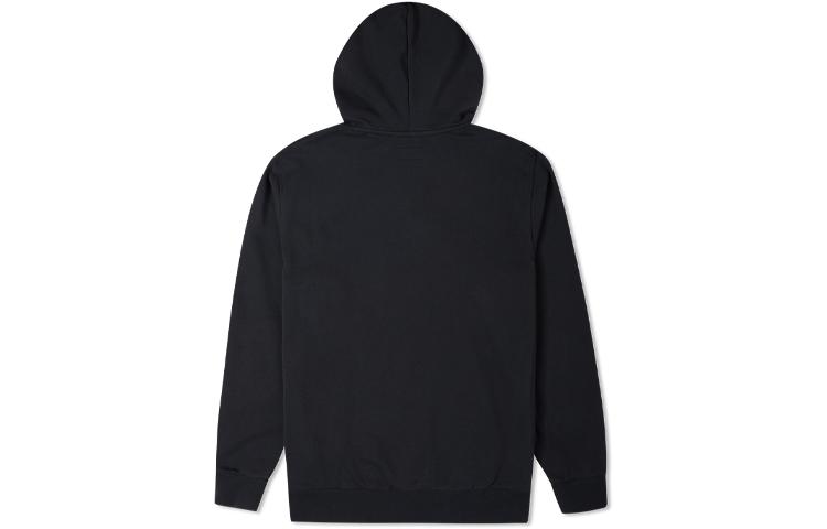 Converse Sweatshirts Unisex Black Hooded Thickened Regular 10022937-A02