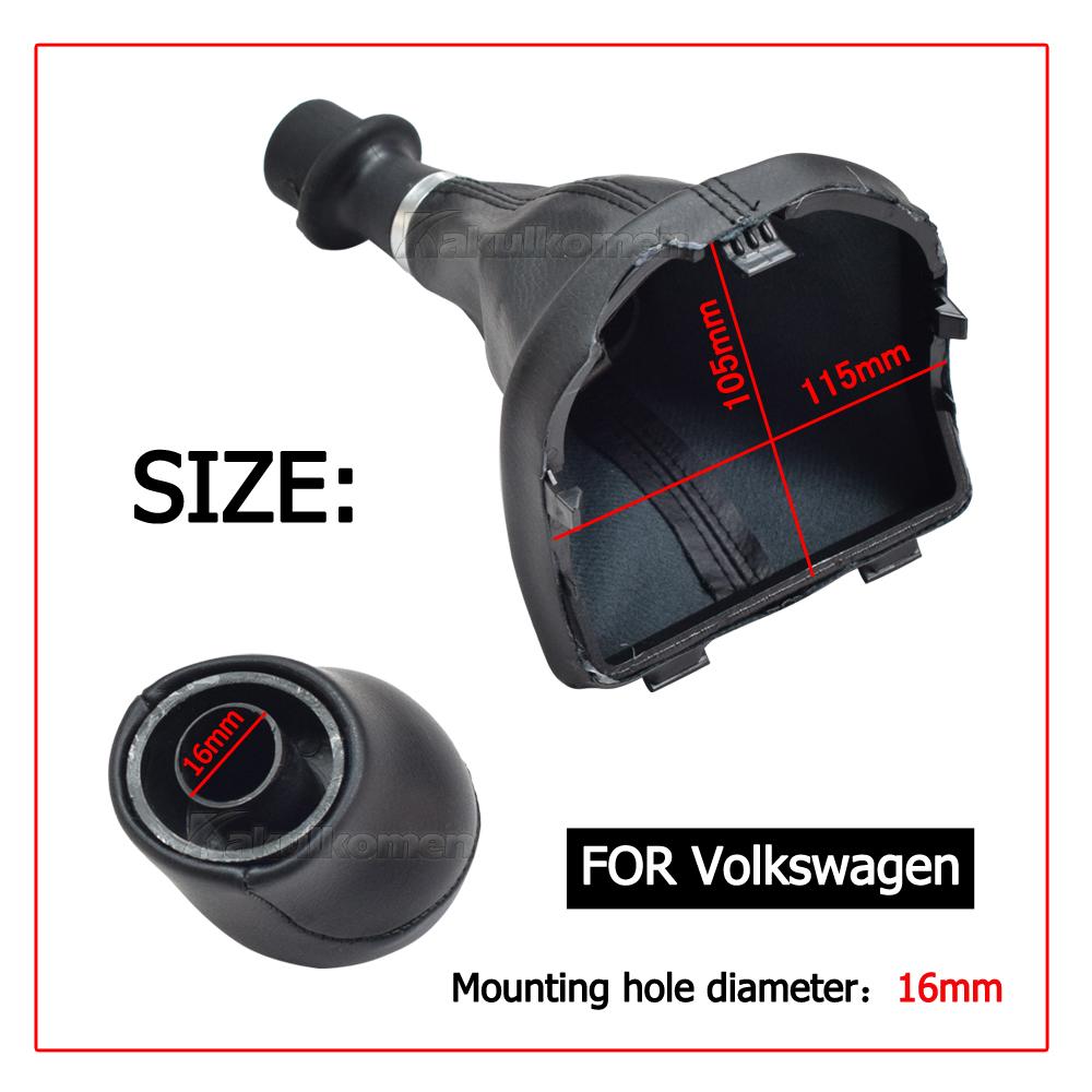 5/6 Speed For VW Volkswagen T6 T7 Transporter Multivan Caravelle 2016 2017 2018 2019 2020 Gear Shift Knob Shifter Gaiter Boot