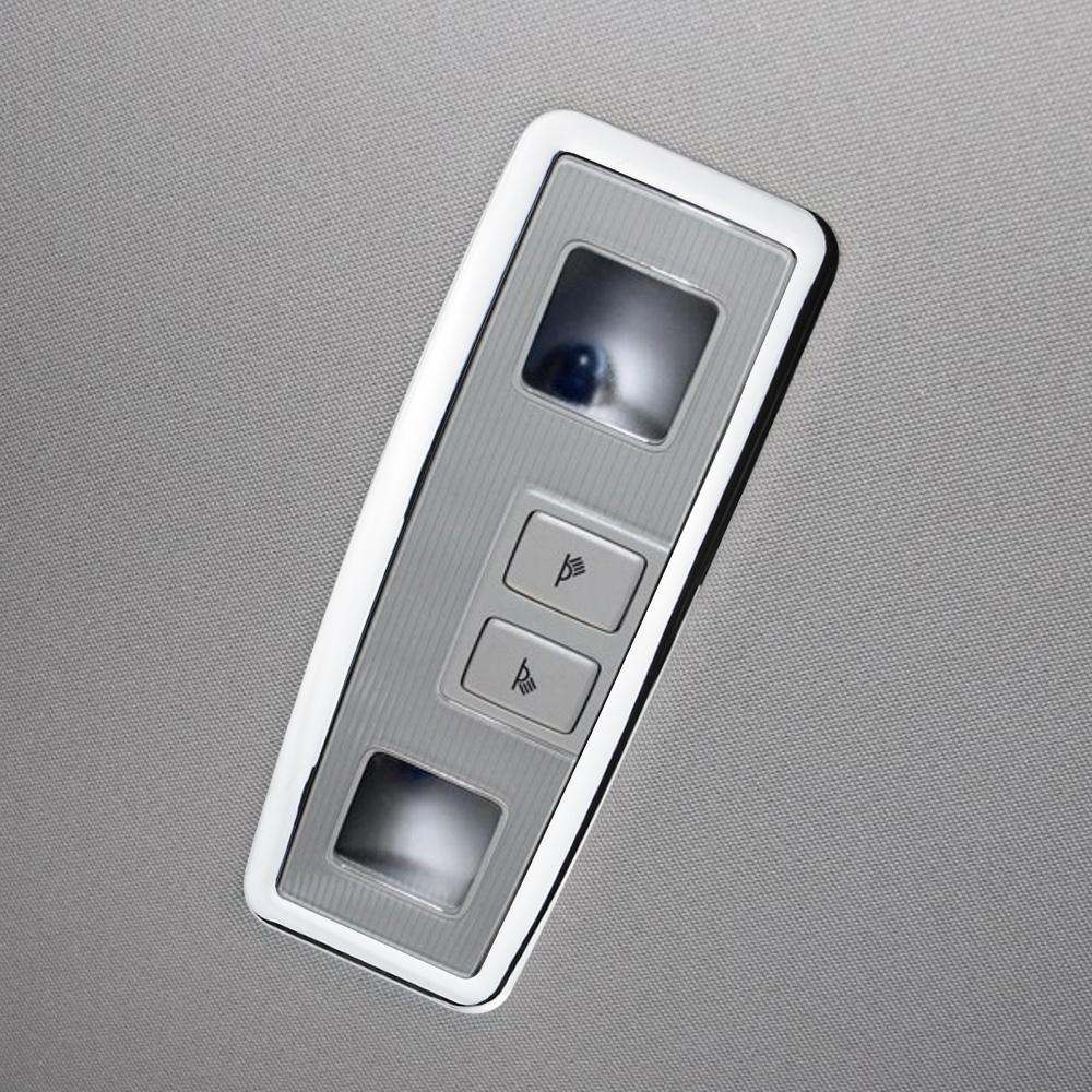 Car Rear Reading Light Cover for Volkswagen VW Golf 7 MK7 7.5 2013-2019 Back Roof Lamp Cover Sticker Trim Styling Accessories