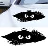LYKX Funny Peep Monster Sticker Car Body Dents Scratches Cover Vinyl Film Decoration Stickers Auto Styling Decals