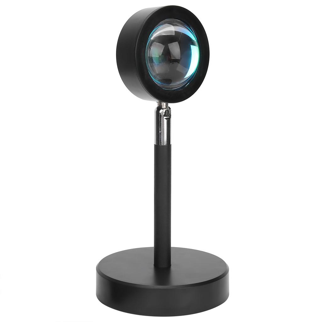 Projection Lamp USB Rotation Adjustable LED Projector Light for Bedroom Live Streaming