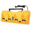 DCB104 Fast Charger for DeWalt 12V-18V Four-port Lithium Battery Simultaneously DCB204 DCB205 DCB127 DCB105