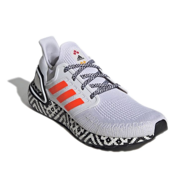 Adidas Sea City Pack Comfortable Fabric Synthetic Leather Durable Non-Slip Breathable Low-Top Casual Running Shoes Unisex Sneakers White Orange GX8804
