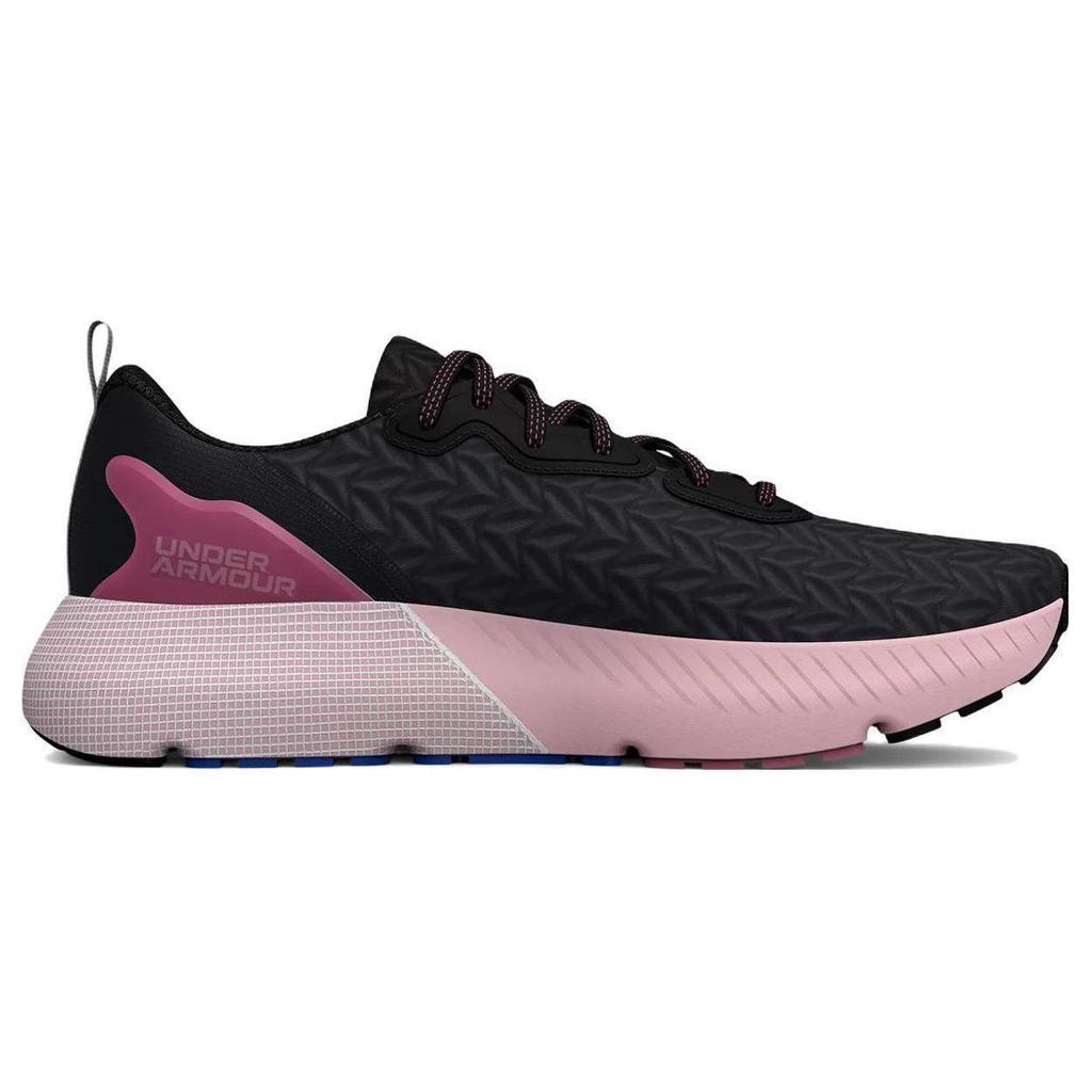 Under Armour Women's HOVR Mega 3 Clone Running Shoes Black Prime Pink 3025313-002