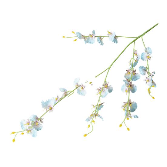 39" Artificial Phalaenopsis Flowers 5 Stems Faux Orchids Plants for Vase Bridal Shower Home Party Wedding Decoration