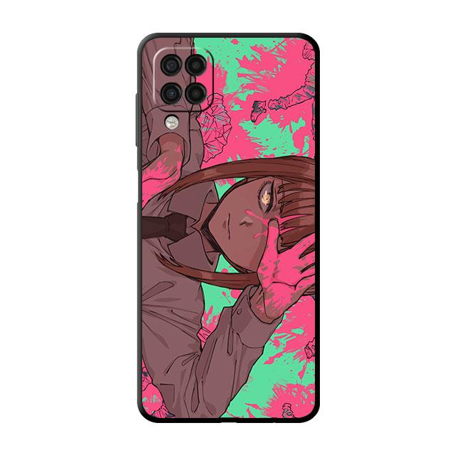 Weicher Fall für Smaung Galaxy A52 A13 A53 A12 A51 A32 A21s A33 A22 A23 A31 A03 A72 A41 A11 A04 Telefonabdeckung Chainsaw Man Makima Sac