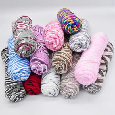 Bundle di filato vibrante da 3 pezzi Morbido e Spesso Acrilico a 8 capi per Maglia e Uncinetto Fai da Te, Ideale per Cappelli, 10,05 oz Totale