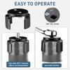 Adjustable Two Jaw Oil Filter Wrench Tool For Easy Oil Change Remove Install Filter Element Auto Maintenance Repair