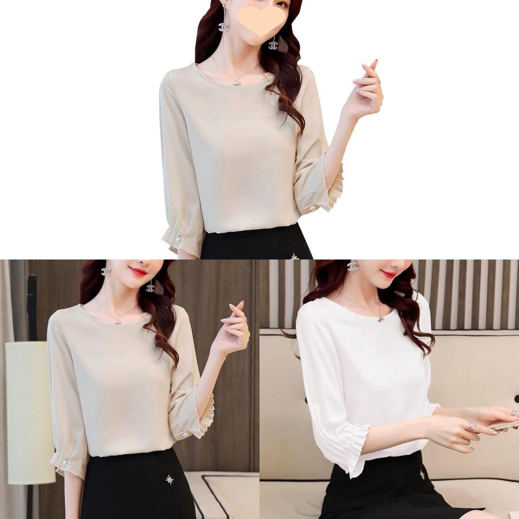 Abstract Chic Blouse With Modale Fabric For Office Work And Casual Wear