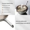 COOKER KING Pure Titanium Non-Stick Frying Wok