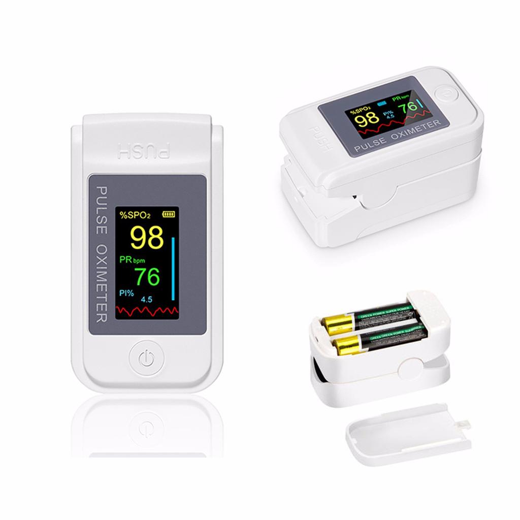 Fingertip Blood Oxygen Saturation Monitor with LED Screen Digital Pluse Rate