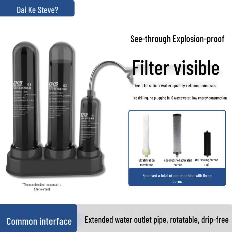 Universal Kitchen Ultrafiltration Water Purifier Tap