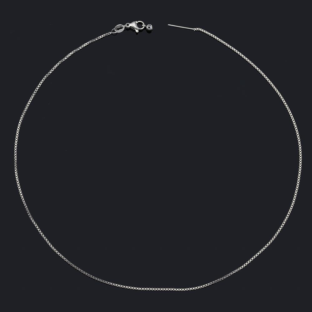 

1/5pcs/lot 45cm Stainless Steel Clavicle necklace Link Chains Bulk Jewelry Chains Wholesale For DIY Jewelry Making Accessory 1pcs