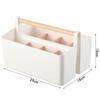 Large Capacity Divided Multifunctional Handle Marker Storage Box Desktop Pencil Organizer For Students
