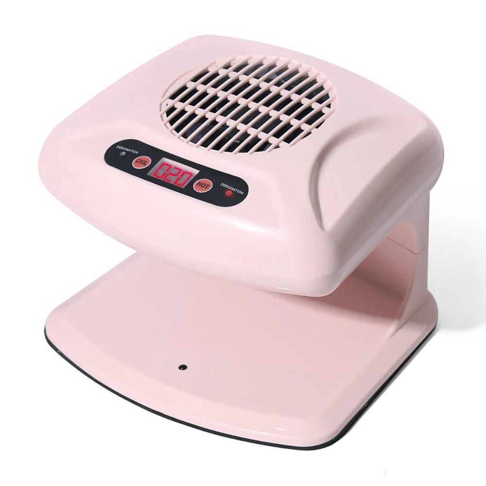 Nail Art Air Dryer Hot And Cold Air Nail Dryer Nail Polish 300W Timing Air Nail Fan Blow Dryer For Both Hands And Feet