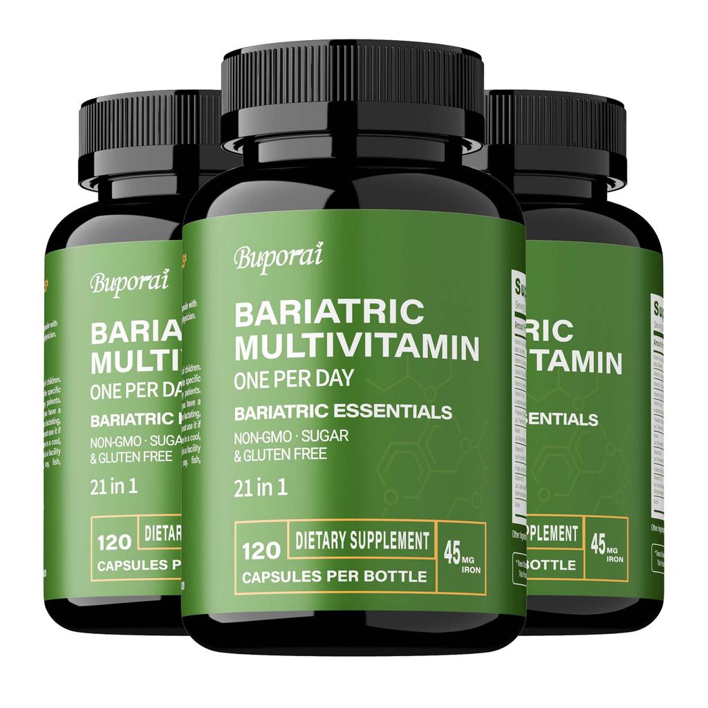 Capsule Multivitaminiche, Formula 21-in-1, Supporta i Livelli di Ferro, Adatto per Uomini e Donne