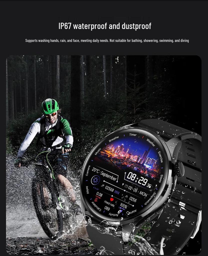 GT5Pro Smartwatch: Multifunctional Men's & Women's NFC Edition with Call Answering